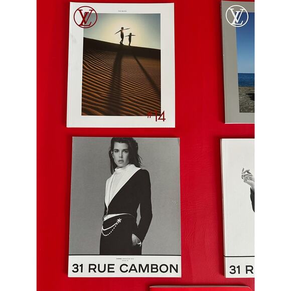 Chanel Louis Vuitton Gucci Fashion Magazines Books Various Collections - Picture 2 of 16